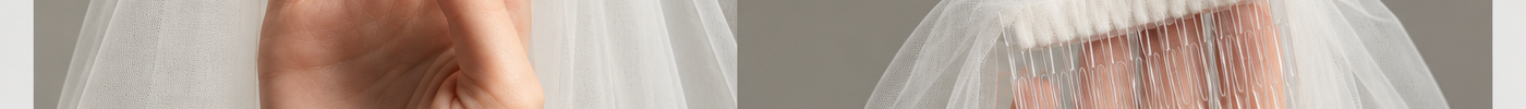 Metal vs. Plastic Wedding Veil Comb: Which One Should You Choose?