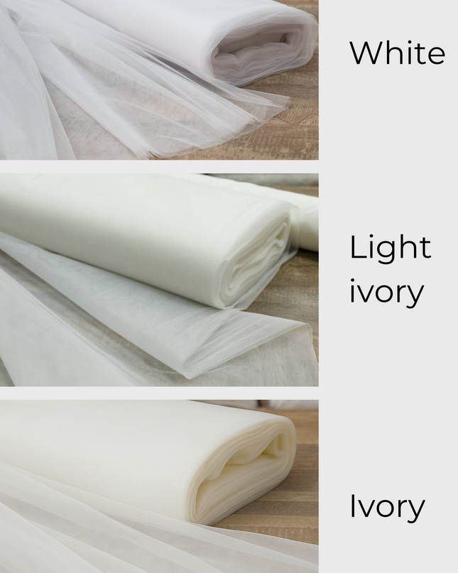 Modern Lace Appliqué Mantilla Veil – One Layer Boho Bridal Veil