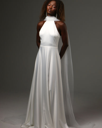 Soft Tulle Bridal Scarf Veil Long Wedding Wrap Shawl